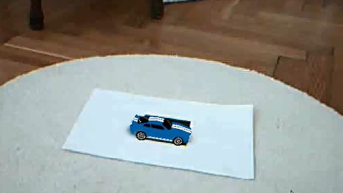 Mustang goes into augmented reality Mustang goes into augmented reality